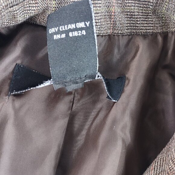 Parisian Signature Women's 2 Pc Brown Pantsuit. Jacket Size 6P. Pants Size 6 - Picture 16 of 16